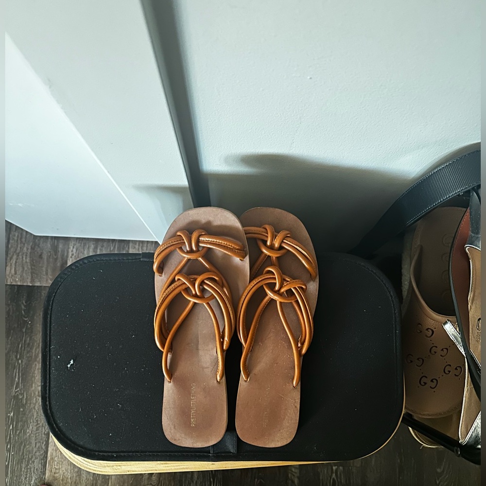 Brown Leather Sandals